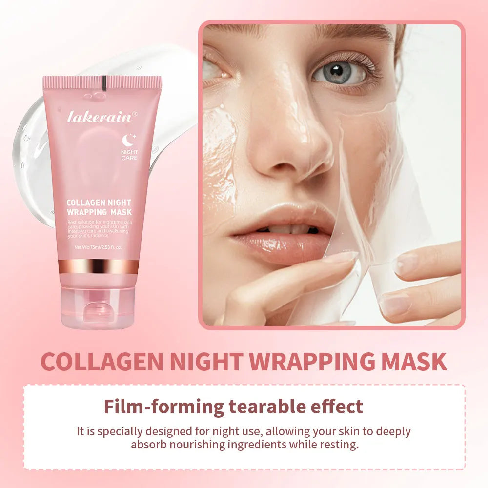 Glow Vibe ~ Masque de nuit au collagène